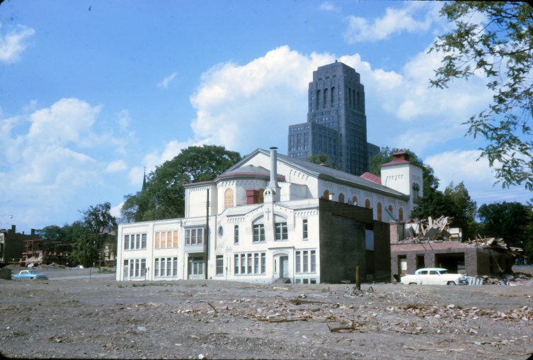 St. Paul's Jay Street Facade October 1964