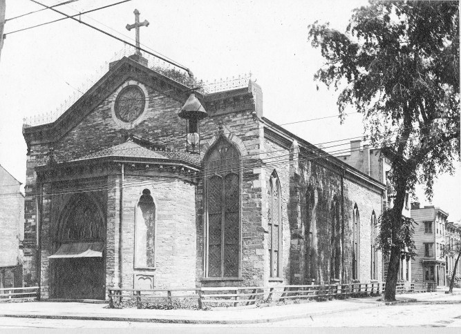 St. Paul's Ferry Street Building as it looked in the early 20th century