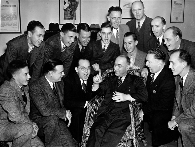 1938 Choir Boy Reunion with T.F.H. Candlyn