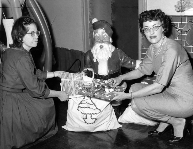 Christmas Bazaar, December 1961: Santa's Pack