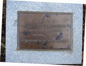 Donald Shore Candlyn memorial, Van Cortlandt Park, the Bronx