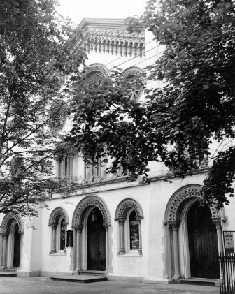 St. Paul's, freshly painted, about 1962