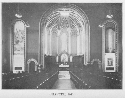 St. Paul's Chancel in 1911