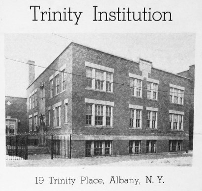 Trinity Institution in 1937 (credit: Pruyn Collection, Albany Public Library)